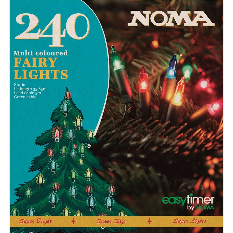 240 MULTICOLOUR LED CLASSIC STRING LIGHT