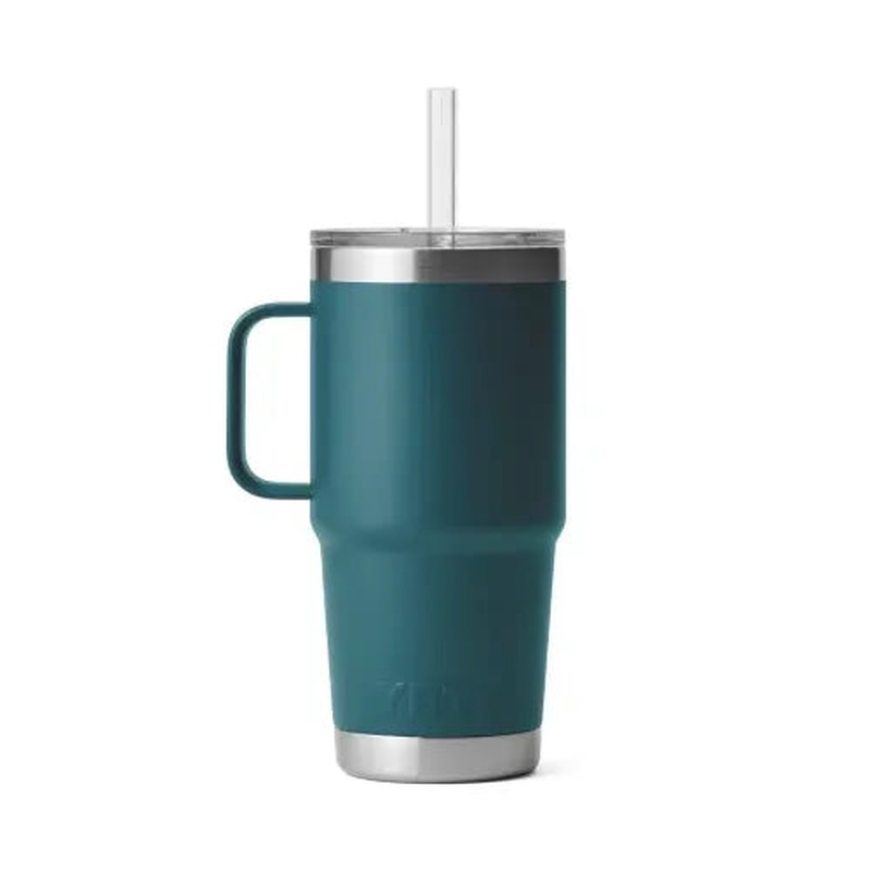 Yeti Rambler 25 OZ (739 ML) Straw Mug Agave Teal