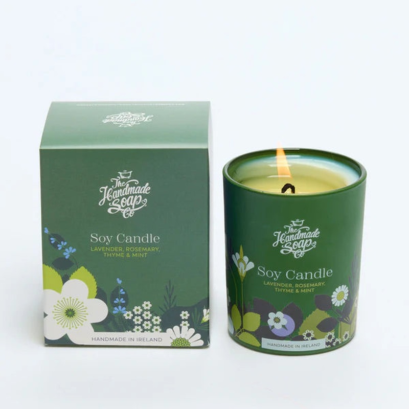 Candle  Lavender Rosemary Thyme & Mint 210g