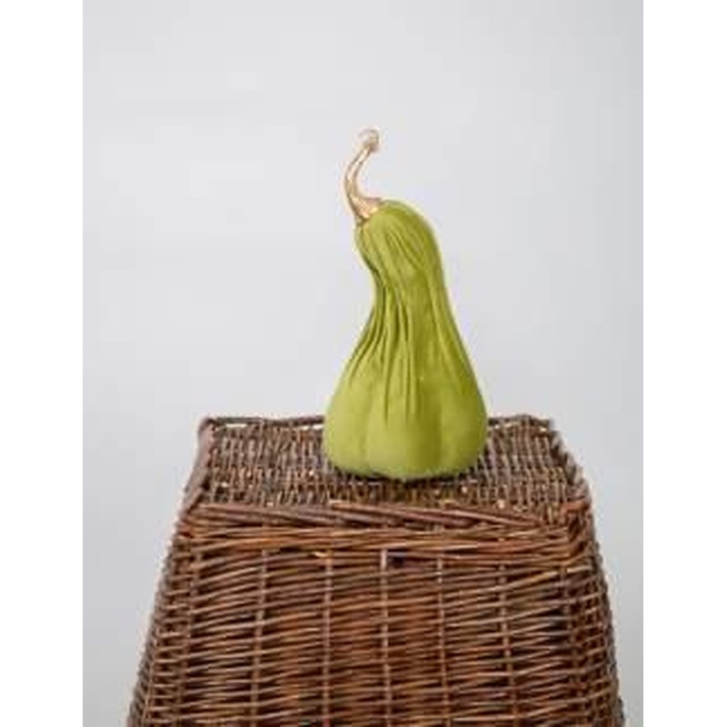 11X21CM Crooked Neck GREEN Pumpkin