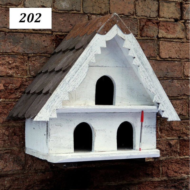 2 Tier Medium Hole Birdhouses