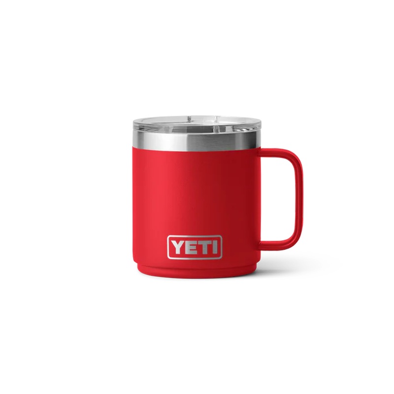 YETI RAMBLER 10 OZ MUG RESCUE RED