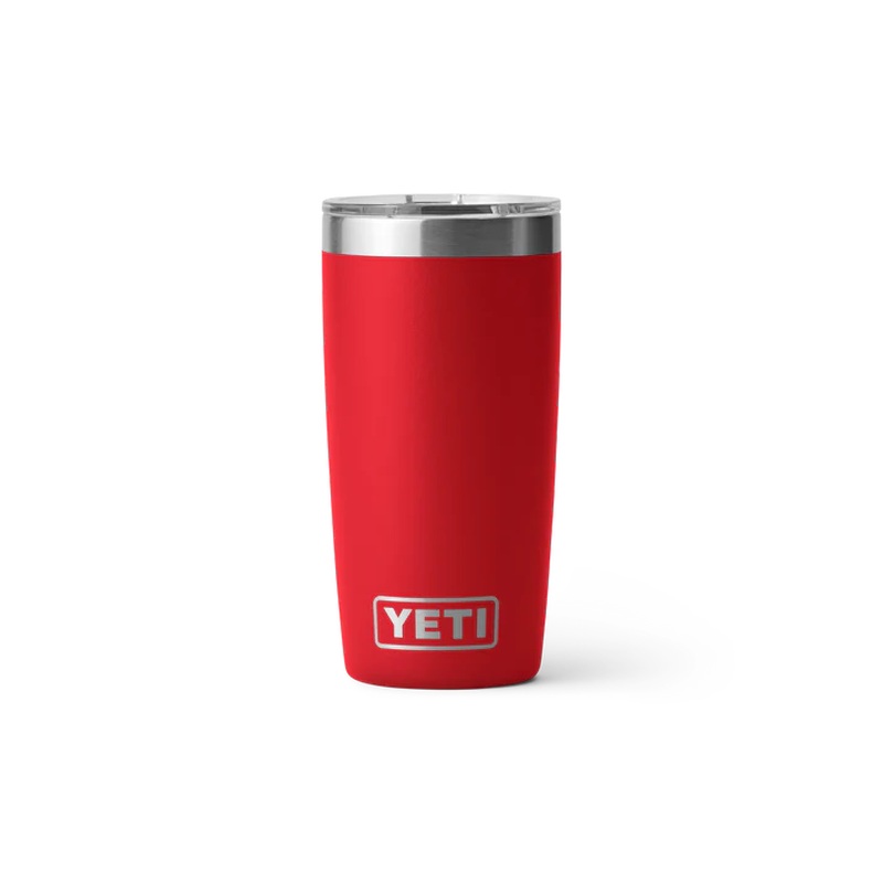 YETI RAMBLER 10 OZ TUMBLER RESCUE RED
