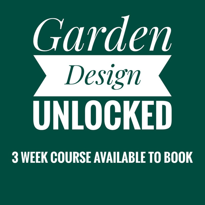 Garden Design Unlocked Saturday 10:30am (3 Week Course Starts 6th September 2025)