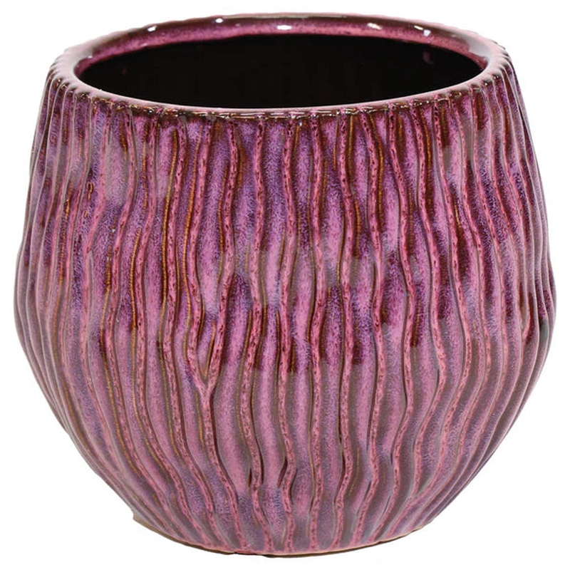 Ide Wave Egg Pot Syringa 18.5H16.5