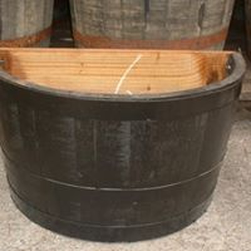 Dark Oak 65cm Flatback