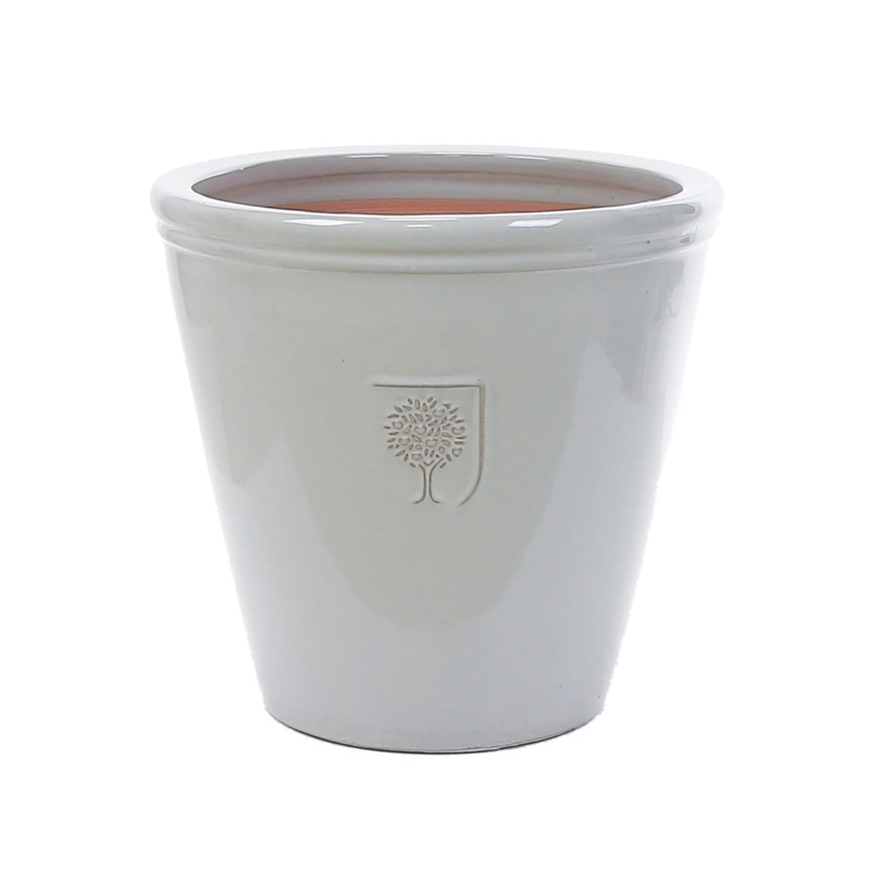 RHS CLASSIC 1 White Pot 21cm