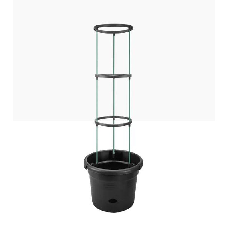Green Basics Tomato Pot 33cm Living Black