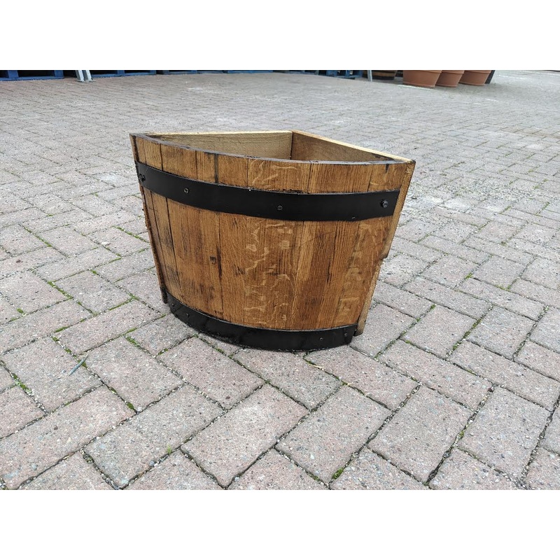 Light Oak 1/8 Corner Tub 32cm