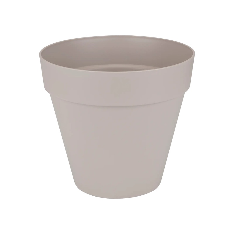 Loft Urban Round Pot On Wheels 40cm Warm Grey