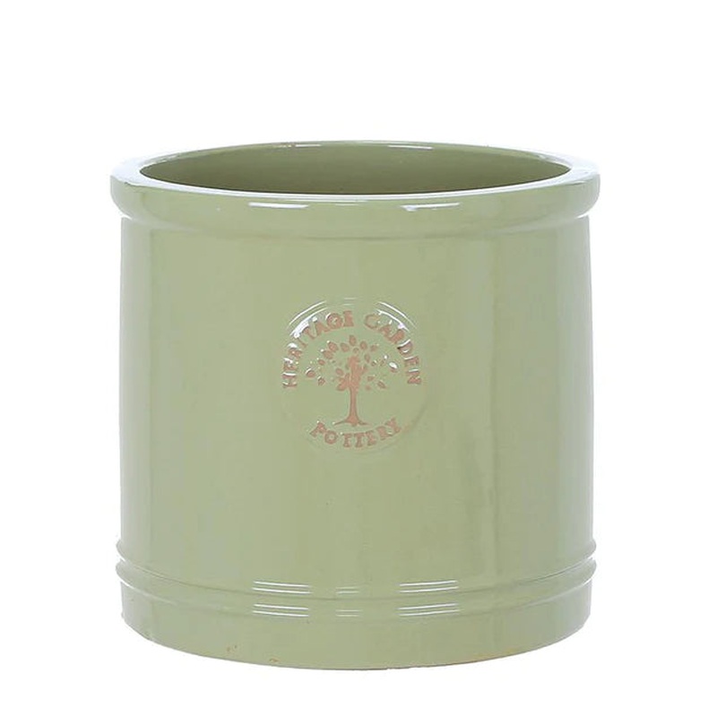 Heritage Cylinder Mint Green  20cm