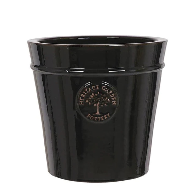 Heritage Pot Black 33cm