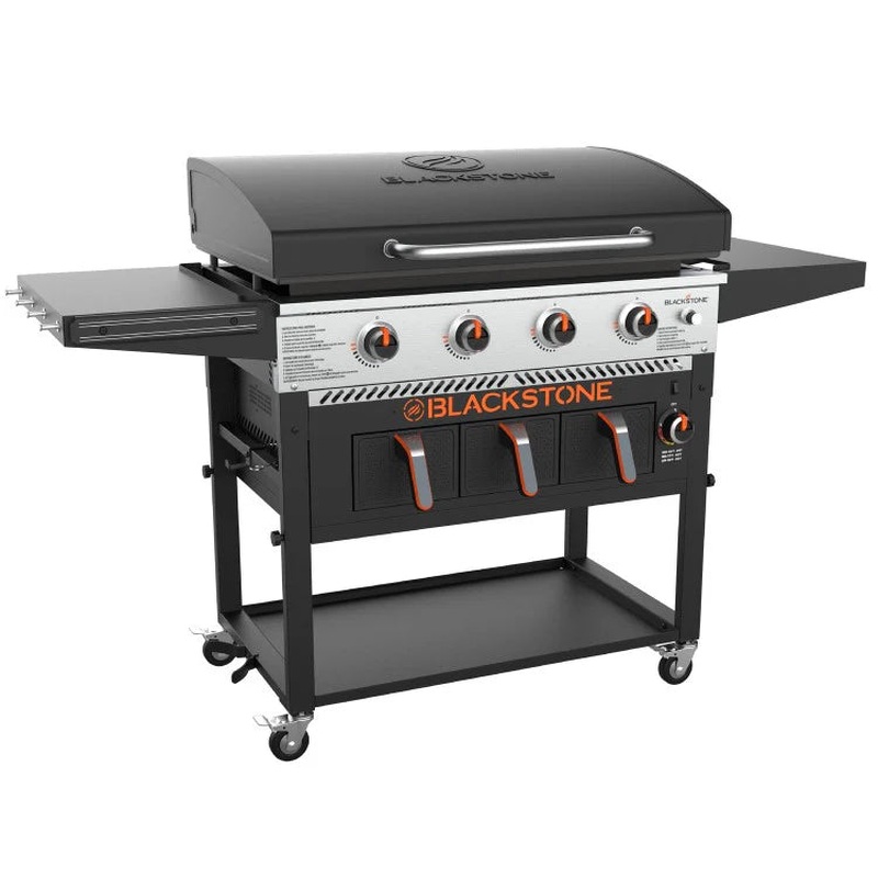 Blackstone 36in Griddle with Air Fryers & Warming Draw