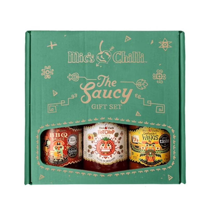 Mics Chilli The Saucy Gift Set (3x Sauces)