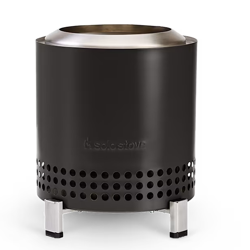 Solo Stove Mesa XL (Ash) Bundle with Heat Deflector