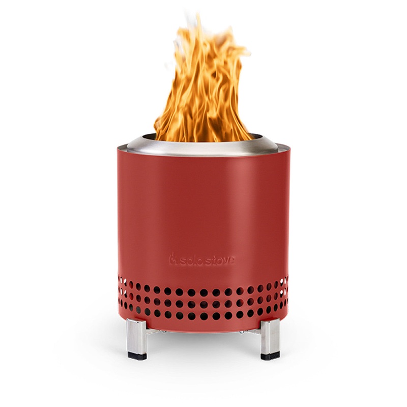 Solo Stove Mesa XL (Mulberry) Bundle with Heat Deflector