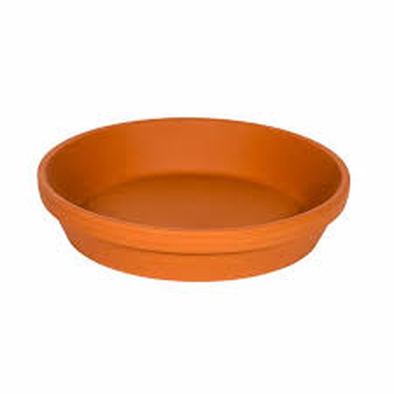 Traditional Terracotta Saucer 22cm H4.5cm