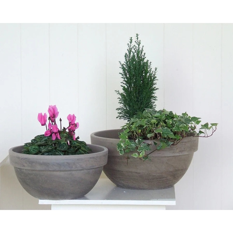 Basalt Bowl Levy Pot 34.5cm H16.5cm