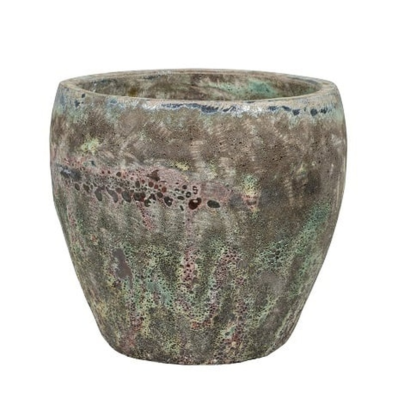Melbourne Stone Pot  1-01SA 27cm H26cm