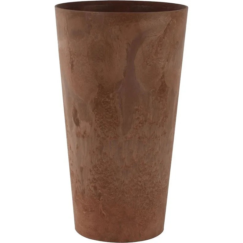 Artstone Plant Pot 49cm Height 26cm Dia Claire Vase Oak