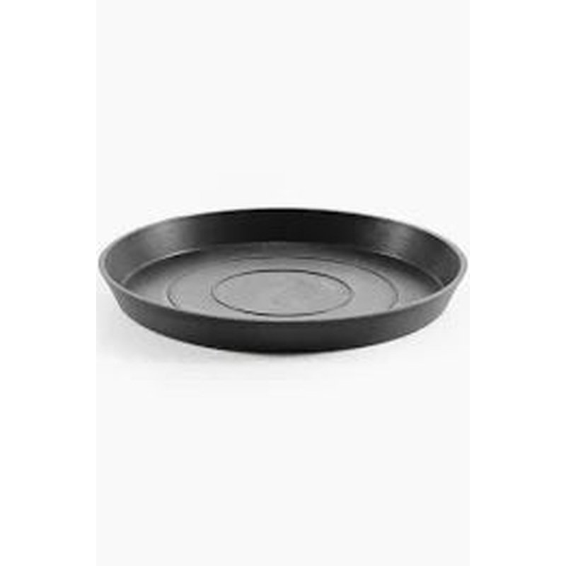 Saucer Round 30 Dark Grey