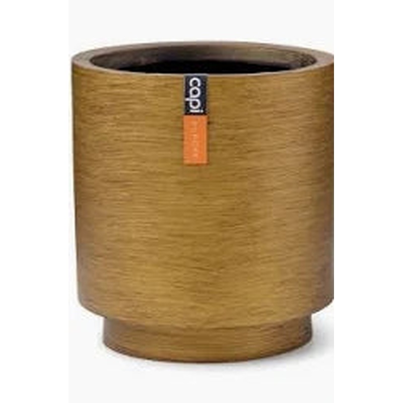 Vase cylinder Retro 41x40 gold