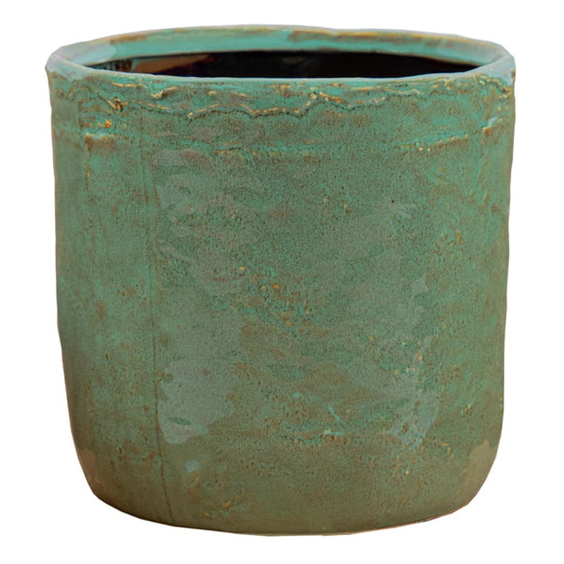 Village Pot Olive 18H17