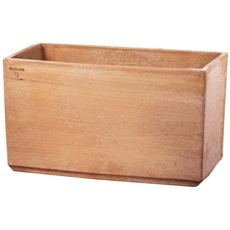 Artisinal Terracotta Cassetta Basic Trough 70cm