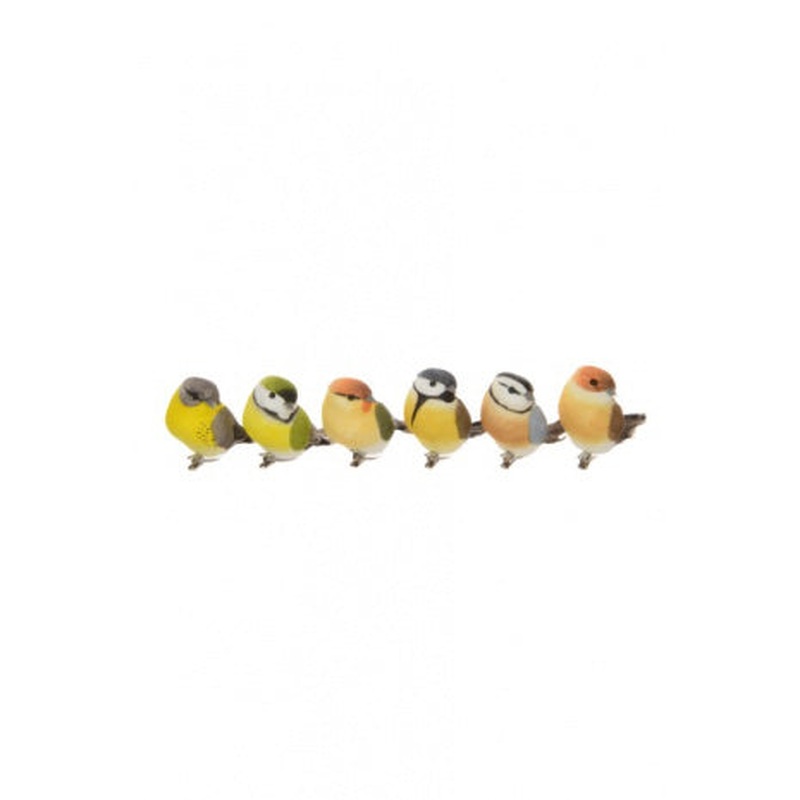 Garden Bird with Clip 9cm