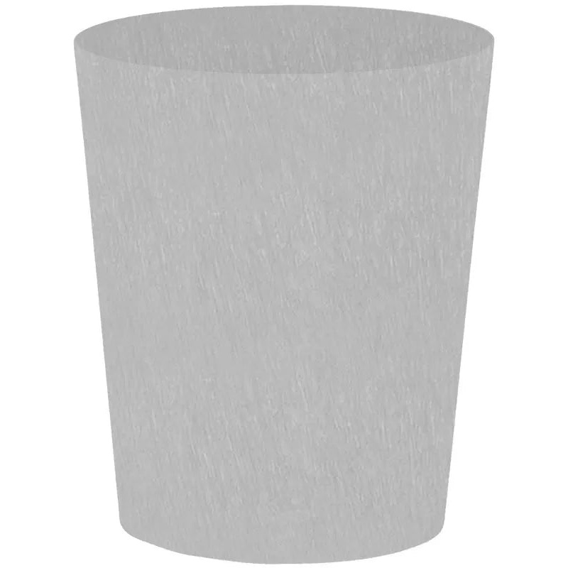 Stiel Conica Plant Pot 57cm Height 47cm Dia With RVS plate with coupling nut M12 RAL 1013 mat