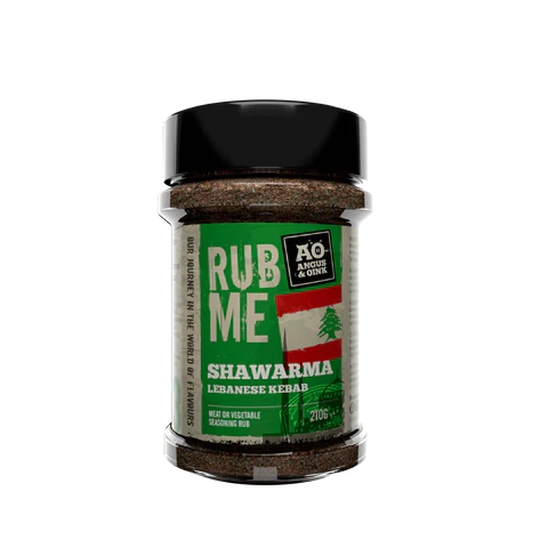 Angus & Oink Shawarma Lebanese Kebab  (200g BBQ Rub)