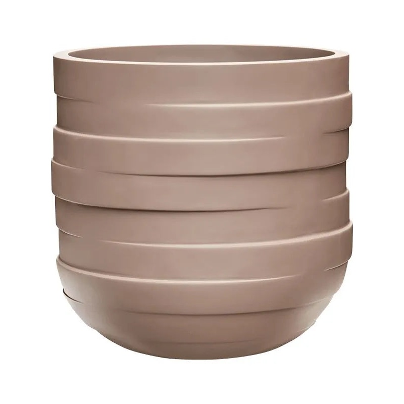 Circulum Natural Plant Pot 40cm Height 36cm Dia Couple Cedar Grey