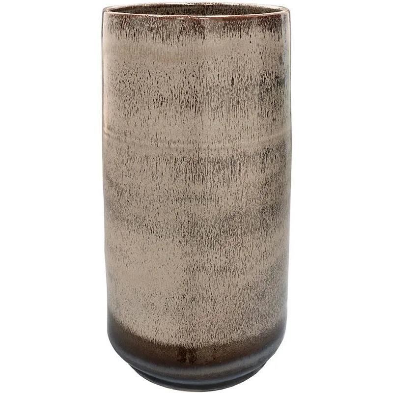 Noaz Plant Pot 49cm Height 21cm Dia Pot Tall Coffee