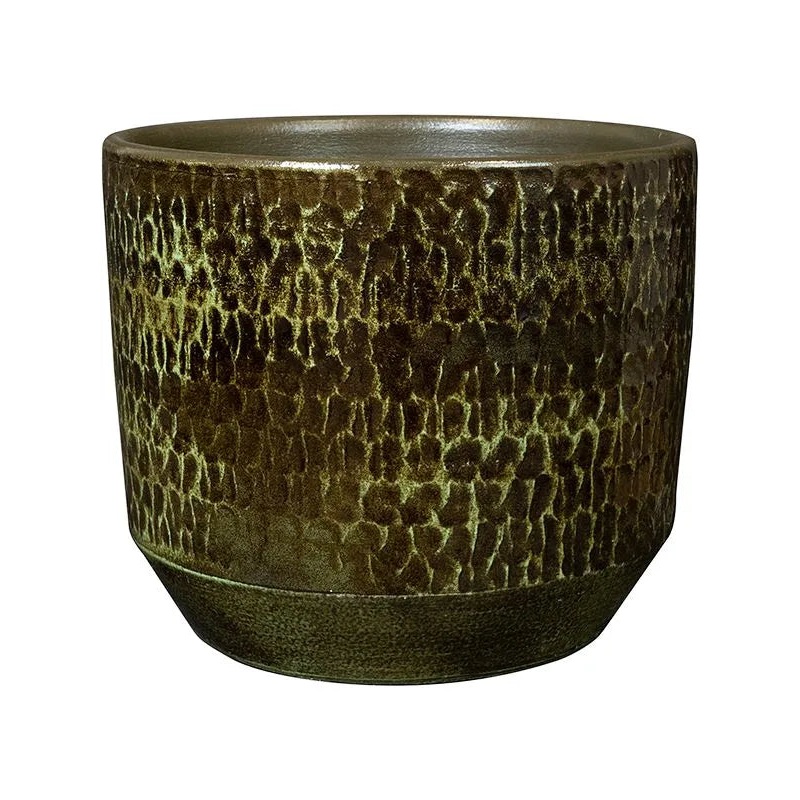 Sanna Plant Pot 19cm Height 19cm Dia Pot Moss Green