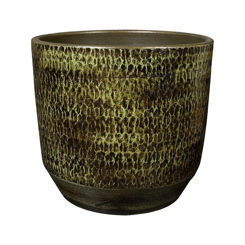 Sanna Plant Pot 23cm Height 22cm Dia Pot Moss Green