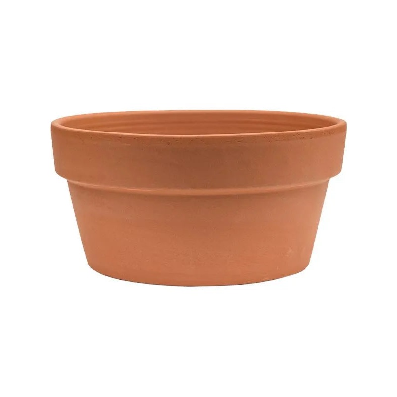 Terra Cotta Plant Pot 17cm Height 31cm Dia Bowl
