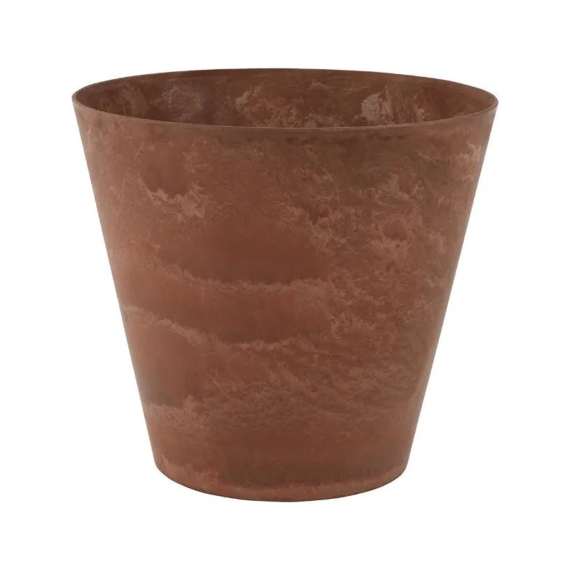 Artstone Plant Pot 34cm Height 35cm Dia Claire Pot Oak