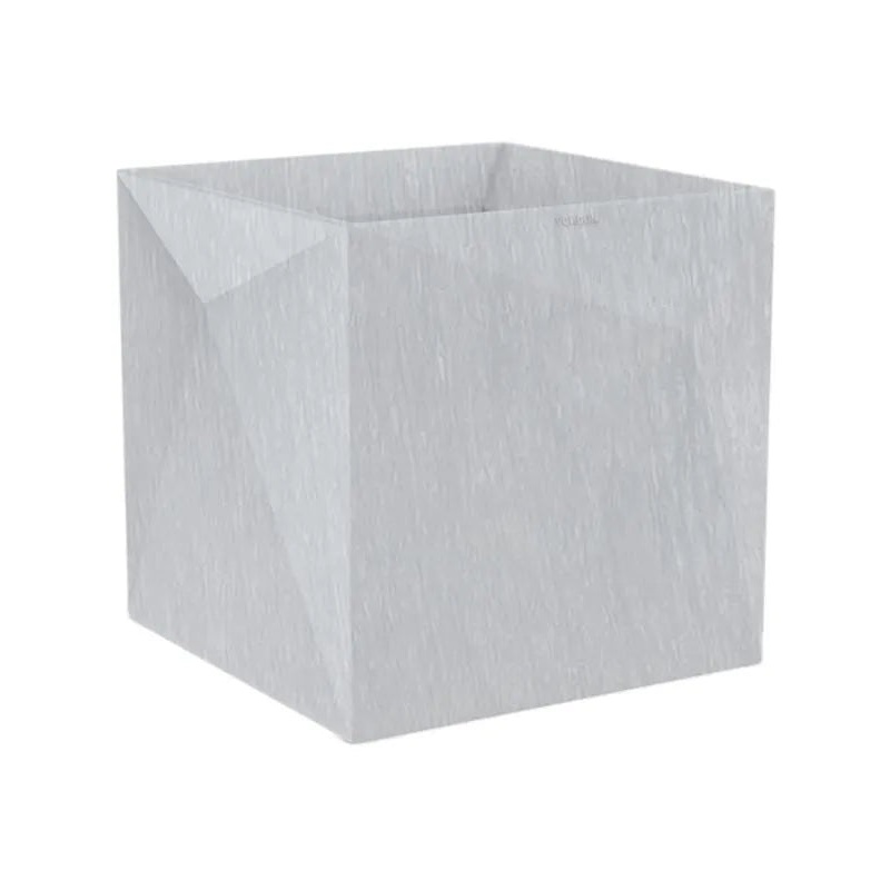 Faz Plant Pot 40cm Height 37.5cm Dia Basic Cube
