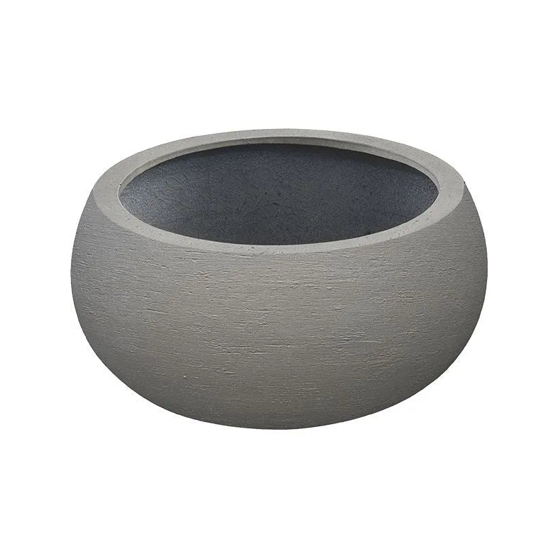 Terreno Plant Pot 18cm Height 30cm Dia Low Balloon Clay