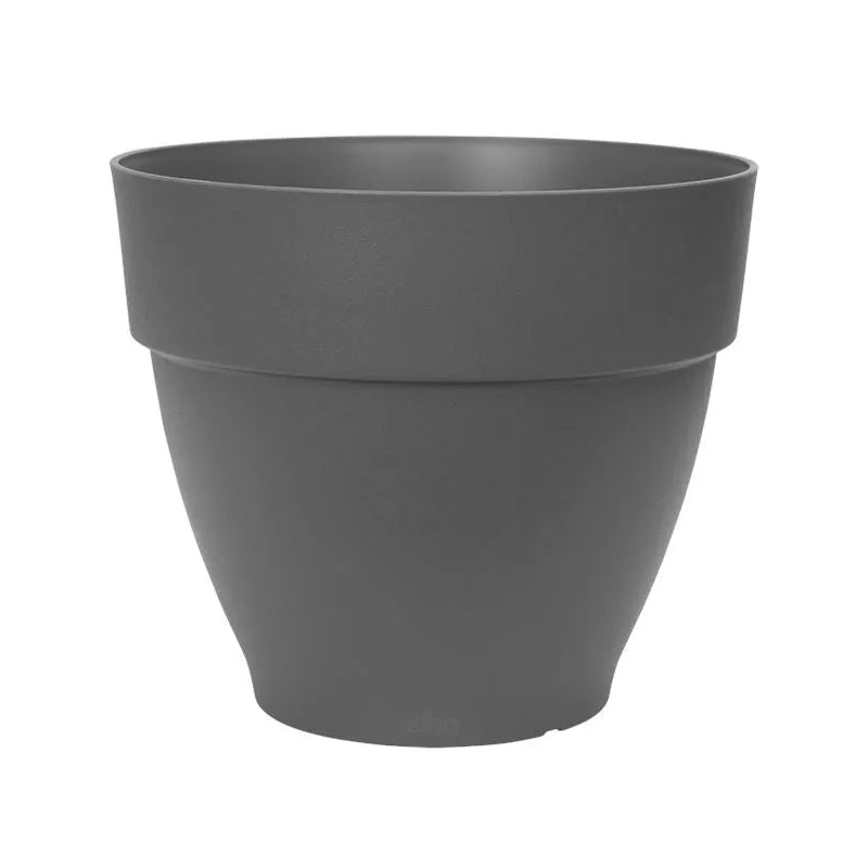 Vibia Plant Pot 17cm Height 19cm Dia Campana Round Anthracite