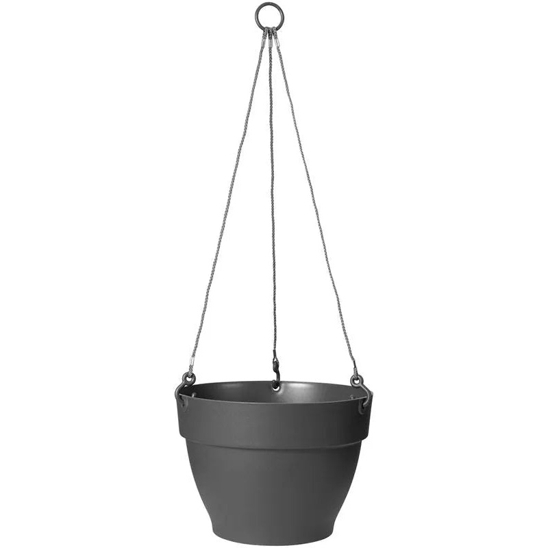 Vibia Plant Pot 18cm Height 25cm Dia Campana Hanging Basket Anthracite