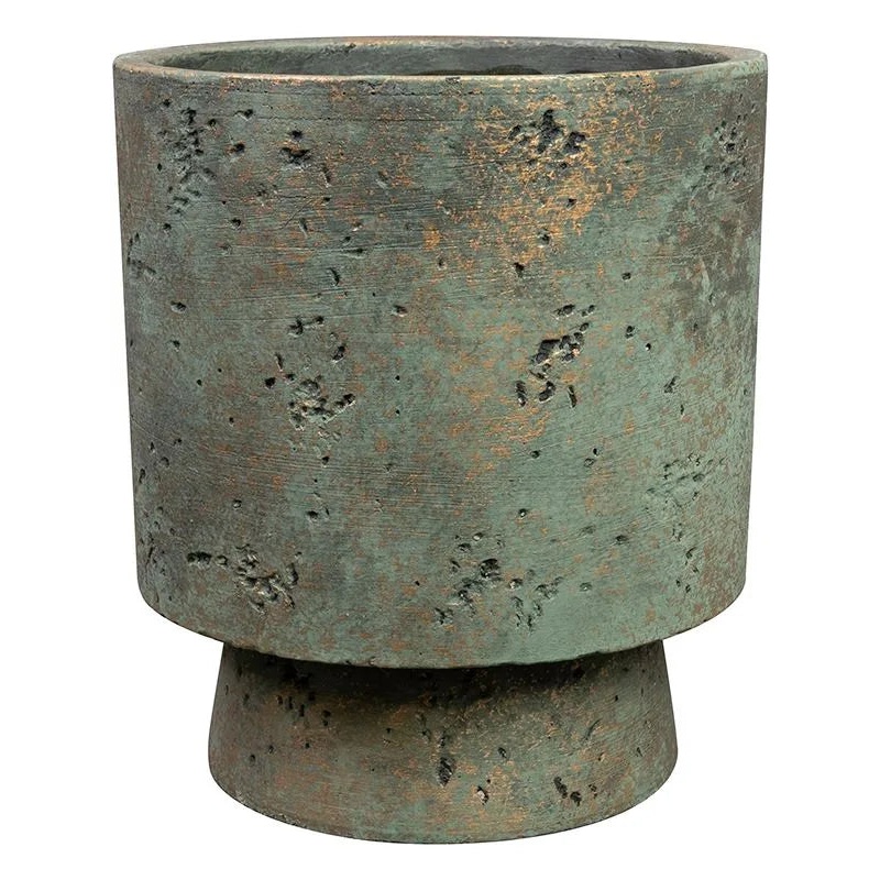 Aily Plant Pot 23cm Height 16cm Dia Pot Green