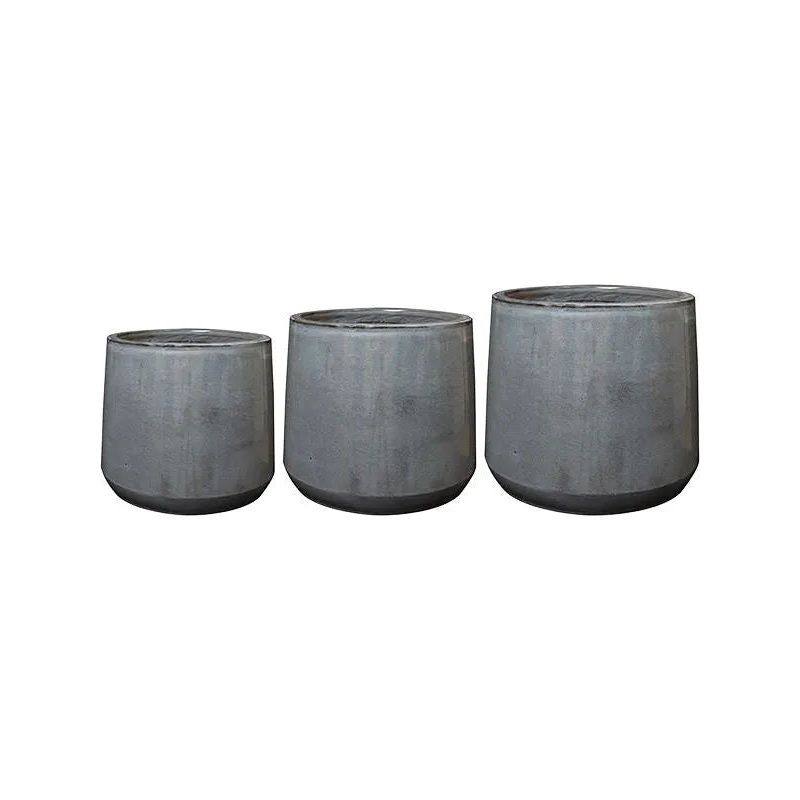 Anouk Plant Pot 32cm Height cm Dia Pot Grey (set of 3)