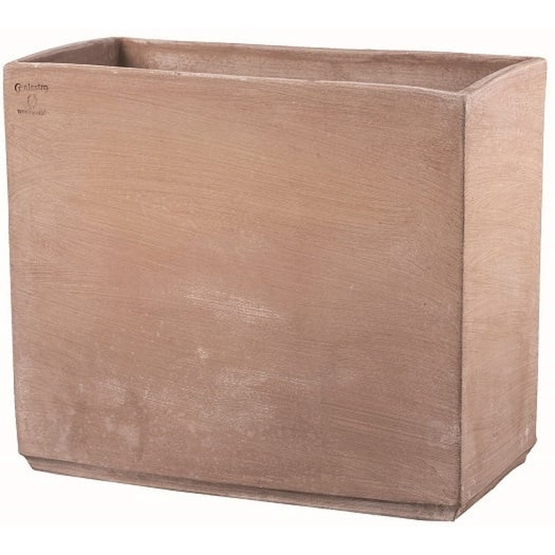 Artisinal Terracotta Cassetta Basic Trough L70cm/W36cm/H60cm