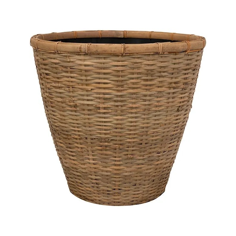 Daina Plant Pot 38cm Height 37cm Dia Pot Bamboo
