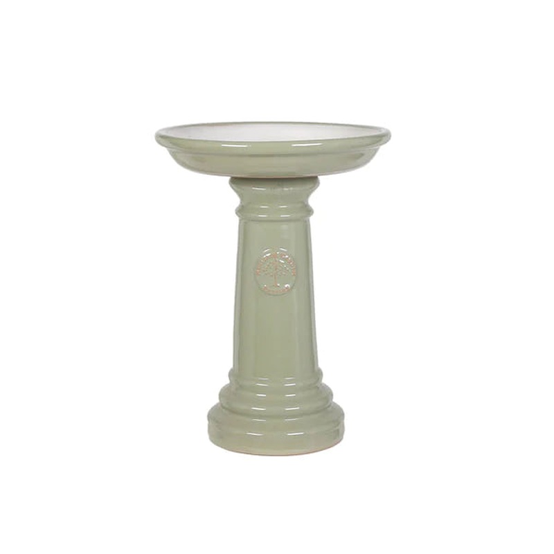 HERITAGE BIRDBATH GREEN 37cm
