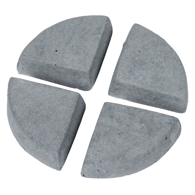 Liverpool Potfeet E Light Grey 5cm