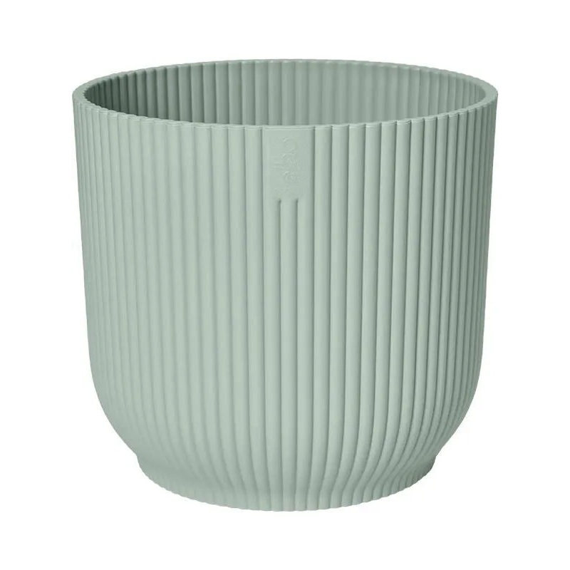 Vibes Fold Plant Pot 6.5cm Height 6.5cm Dia Round Mini Sorbet Green
