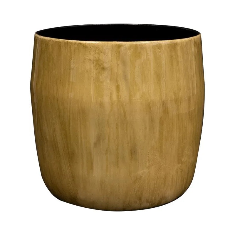 Babet Plant Pot 14cm Height 14cm Dia Pot Camel