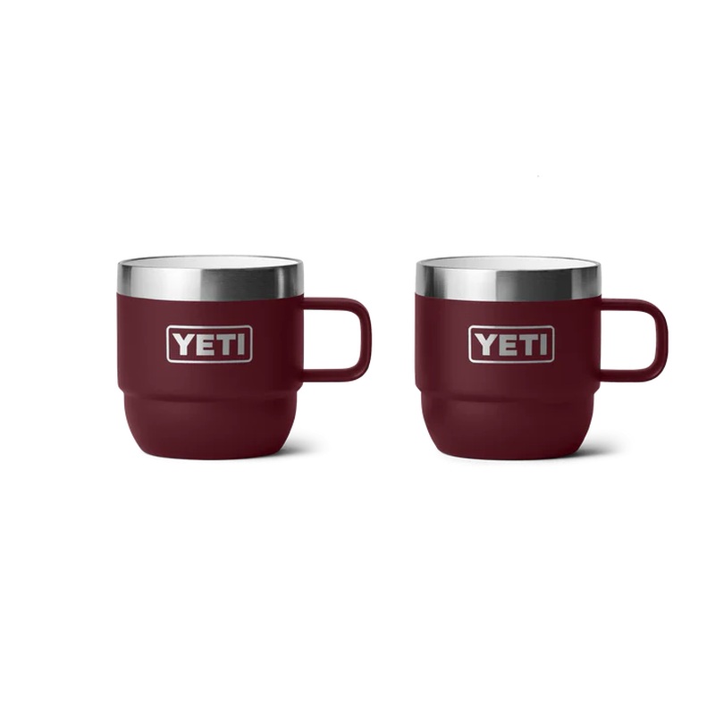 YETI YETI ESPRESSO 6OZ MUG 2 PK WILD VINE RED